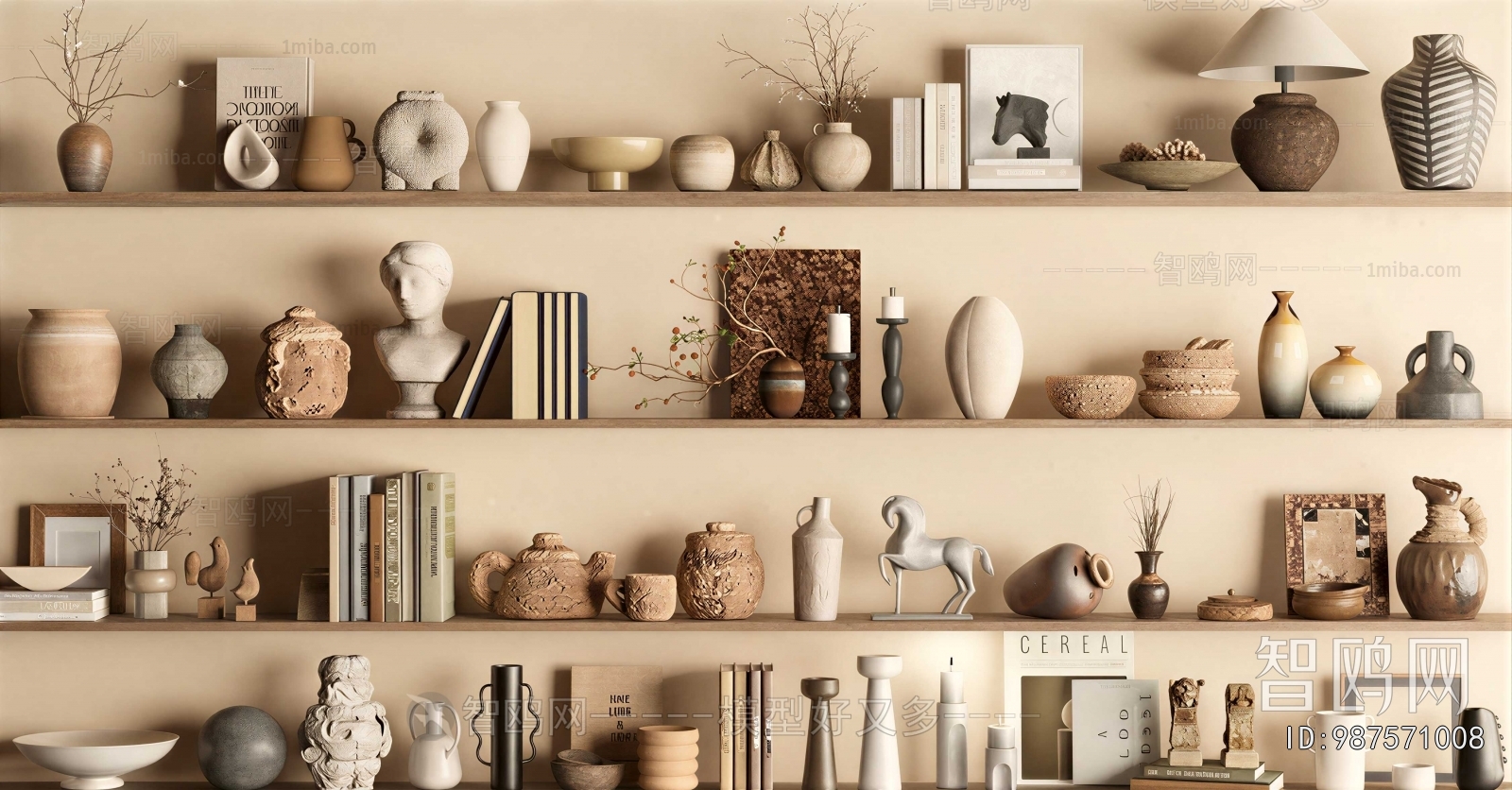 Wabi-sabi Style Decorative Set