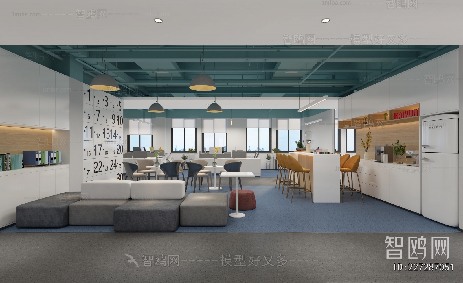 Modern Staff Area