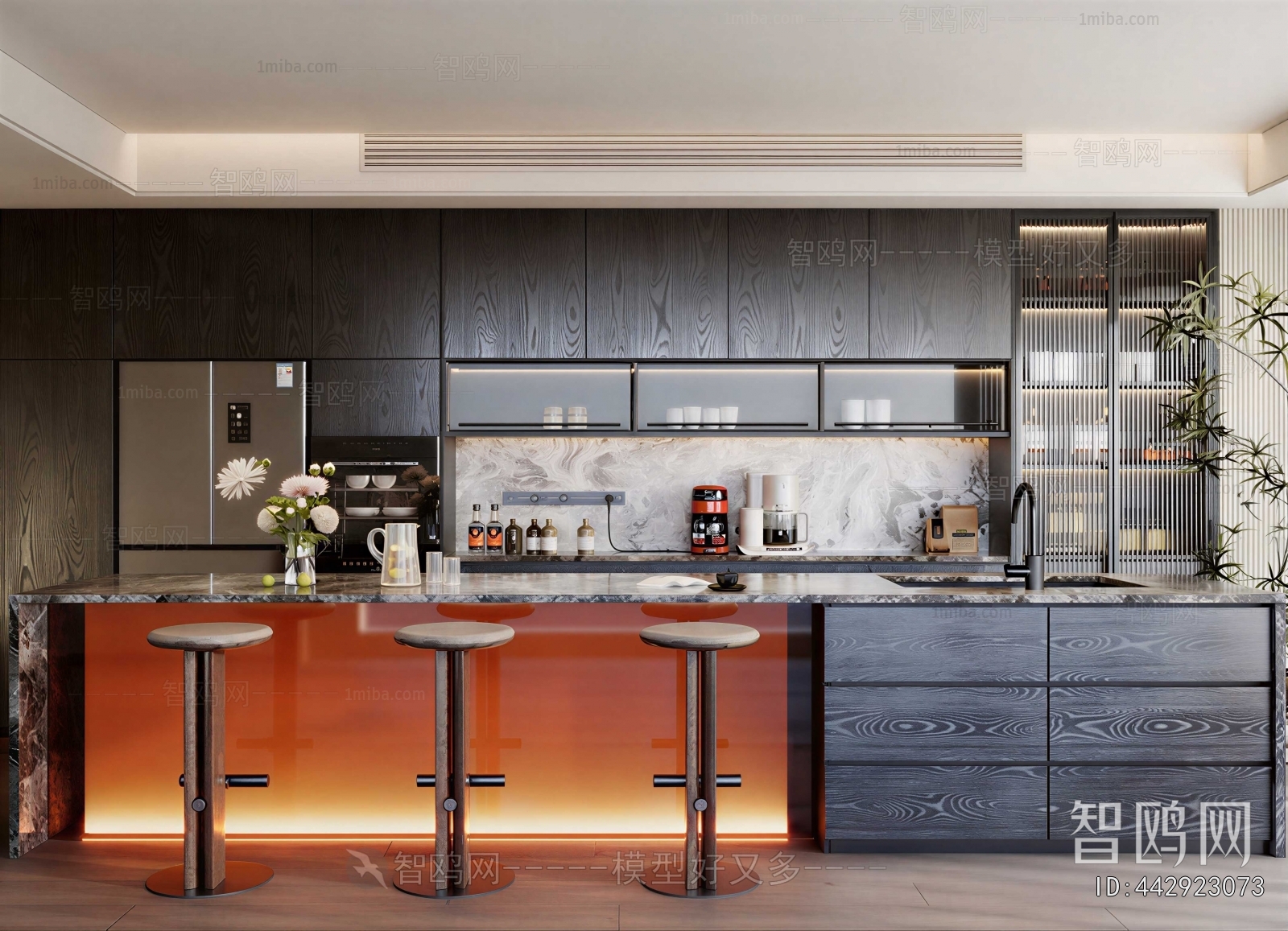 Modern Open Kitchen