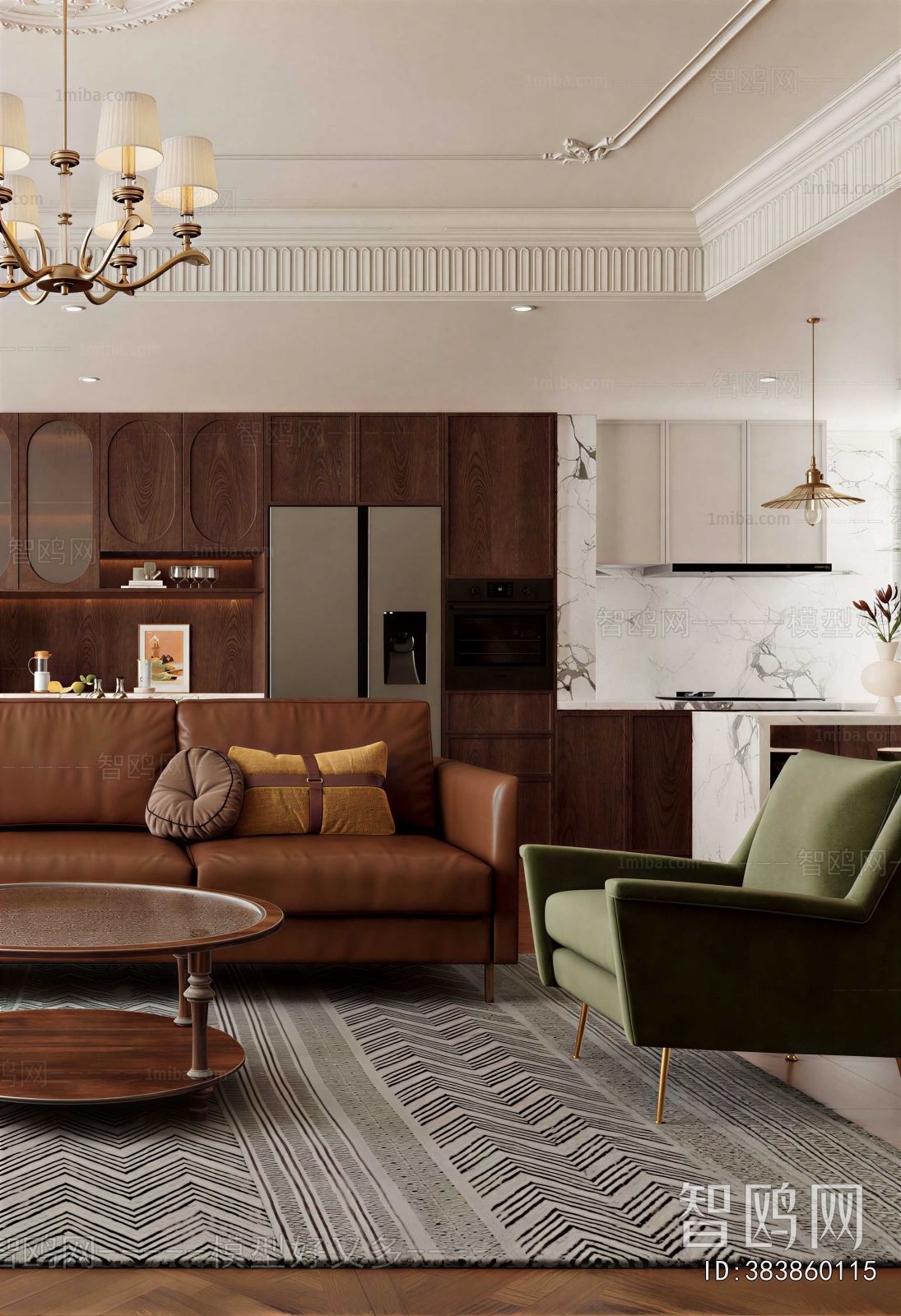 French Style A Living Room