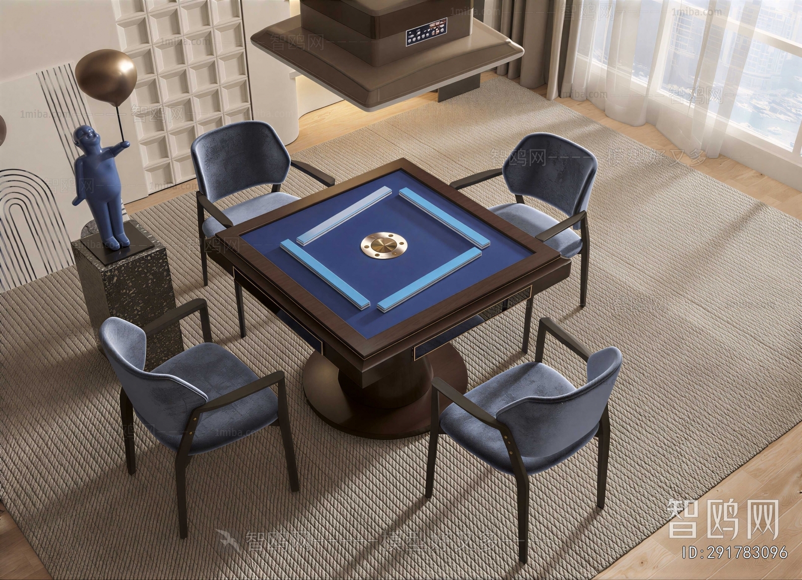 New Chinese Style Mahjong Tables And Chairs