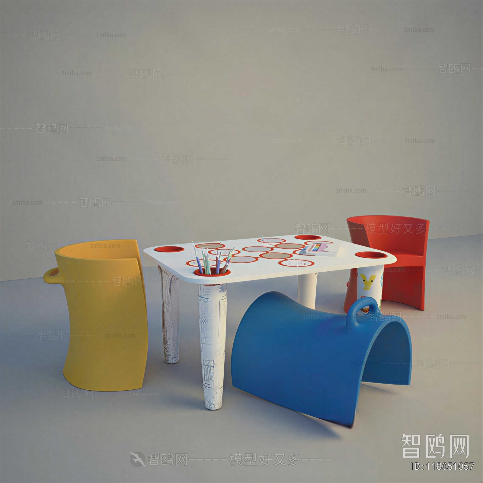 Modern Children's Table/chair
