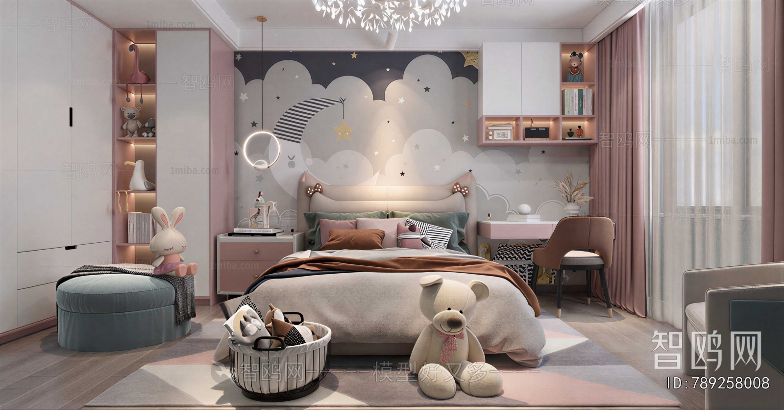 Modern Girl's Room Daughter's Room