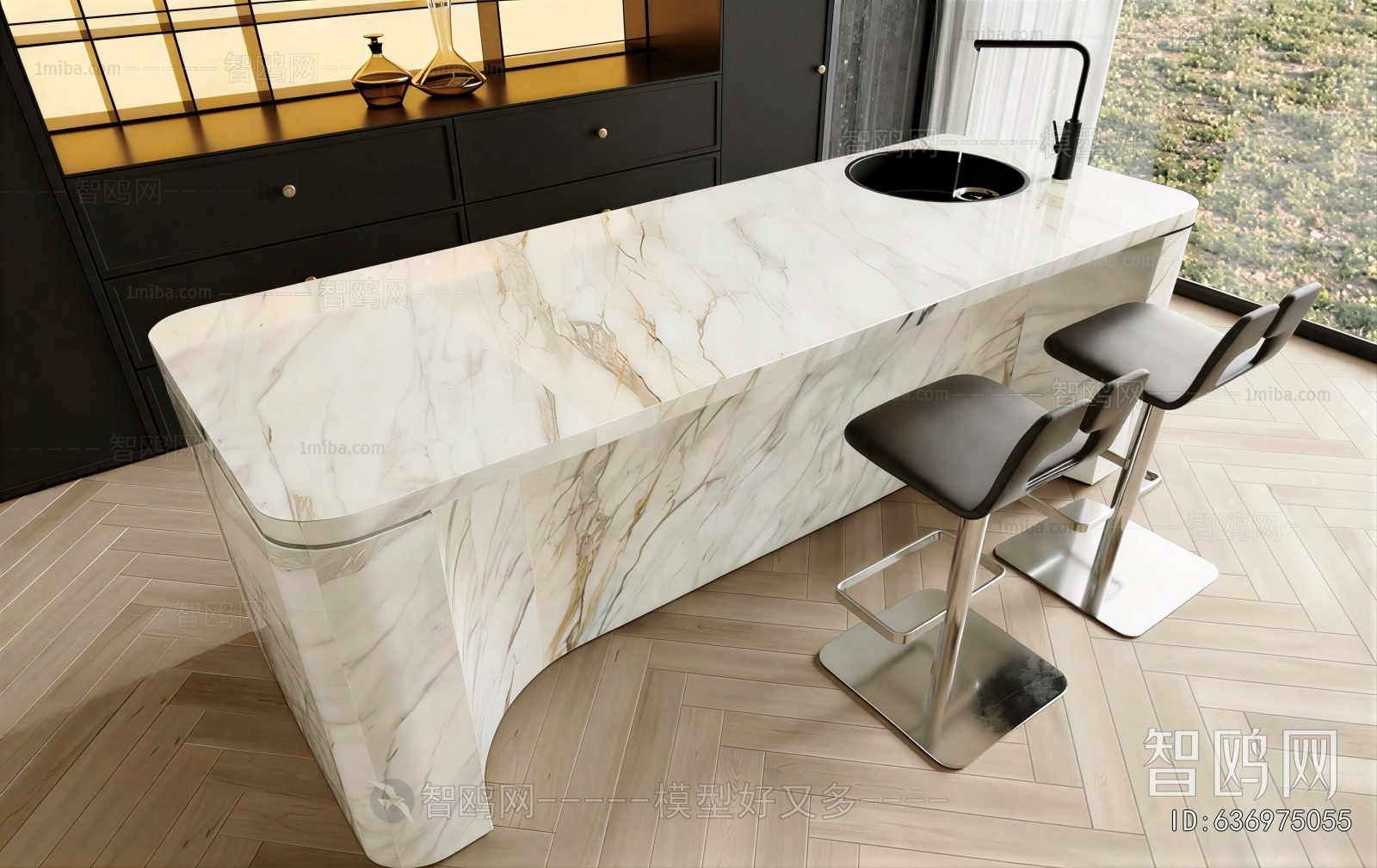Modern Counter Bar
