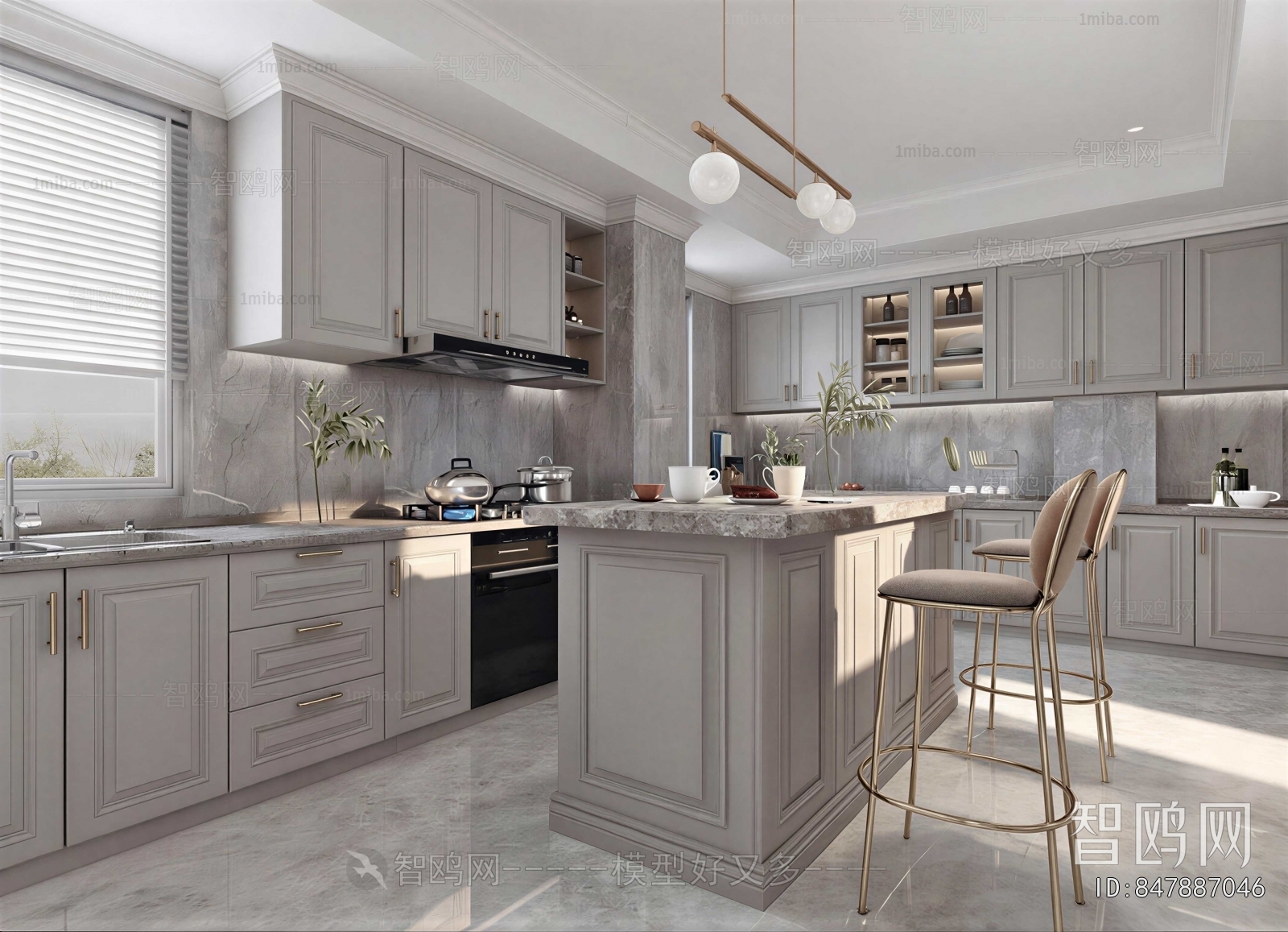 Modern Open Kitchen