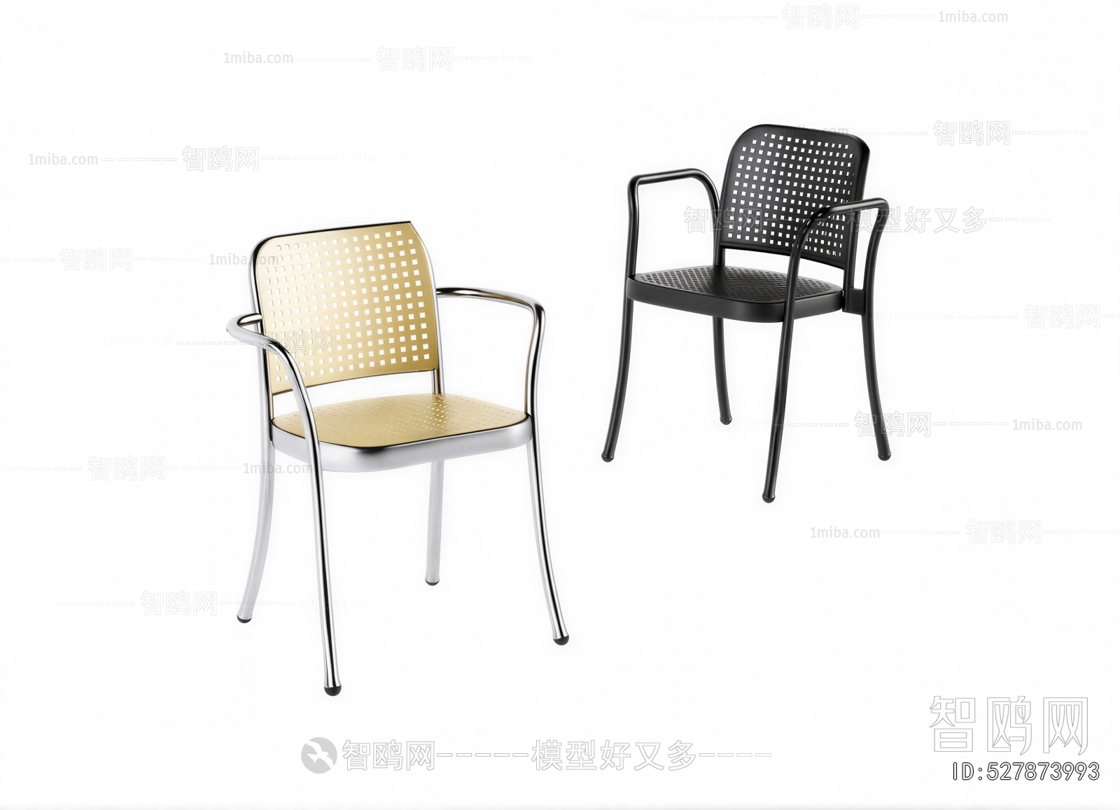 Industrial Style Lounge Chair