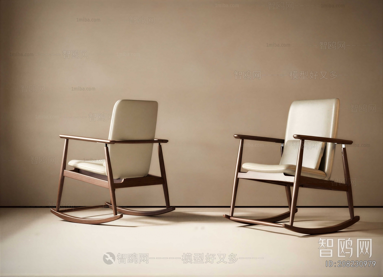 New Chinese Style Rocking Chair