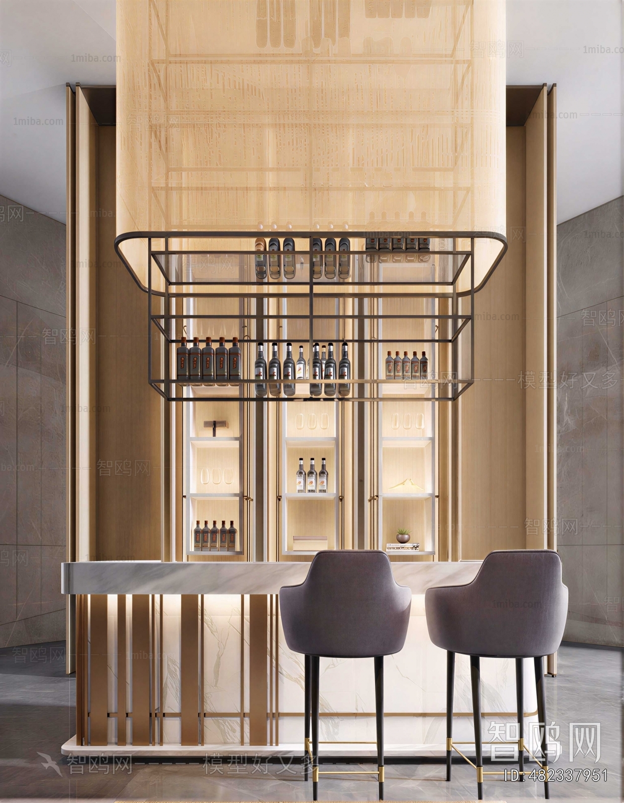Modern Counter Bar