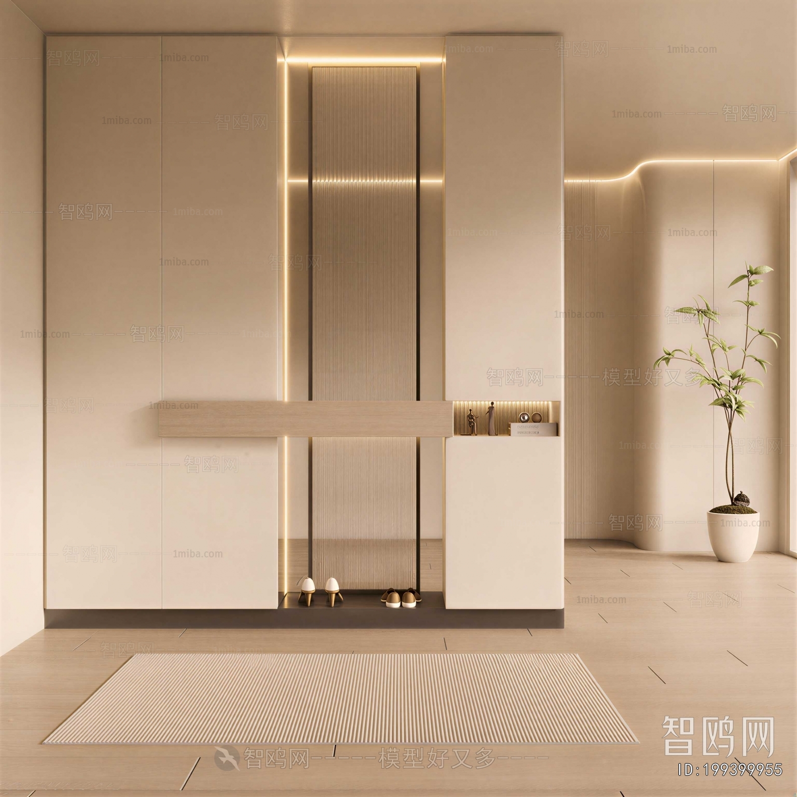 Modern Hallway