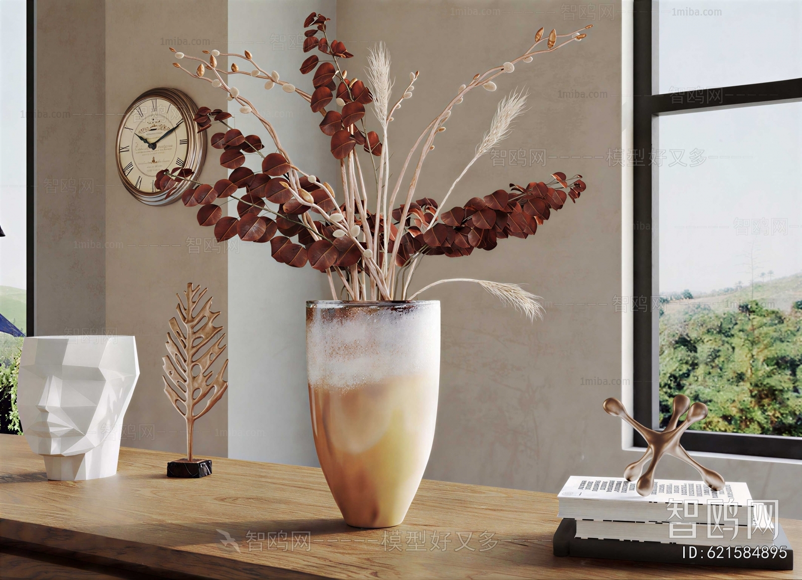 Modern Dried Branch