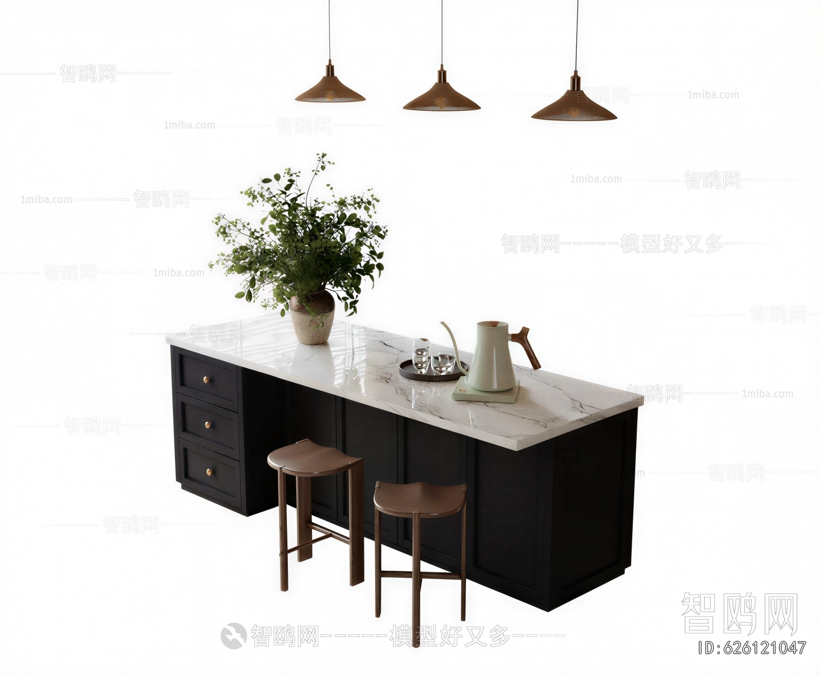 Modern Counter Bar