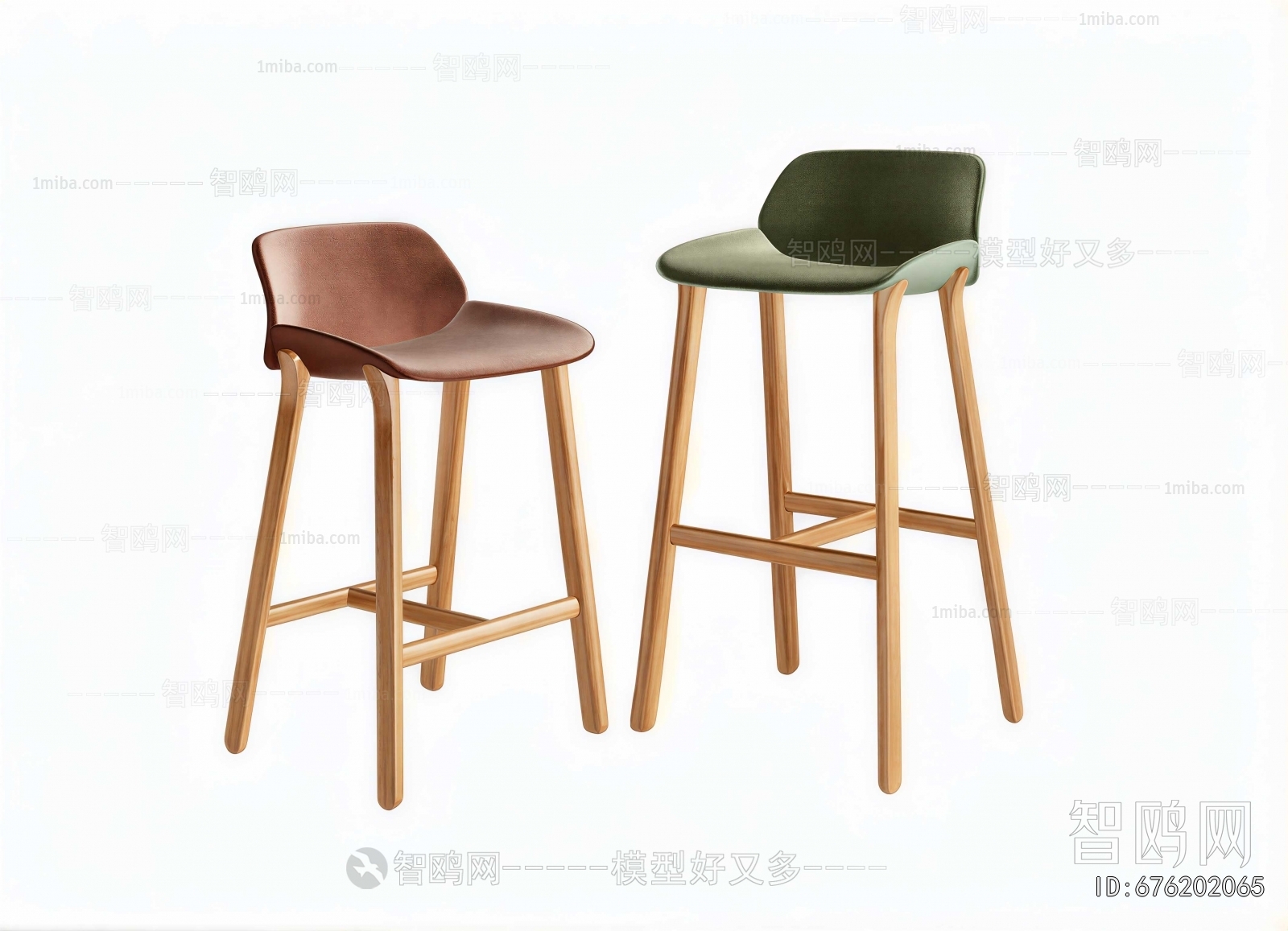 Nordic Style Bar Chair