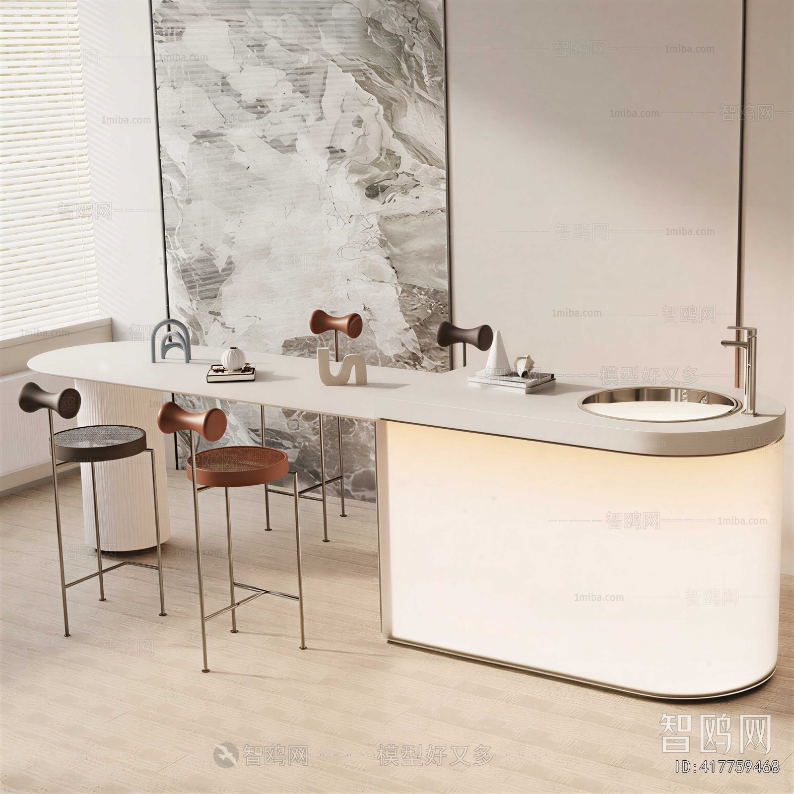 Modern Counter Bar
