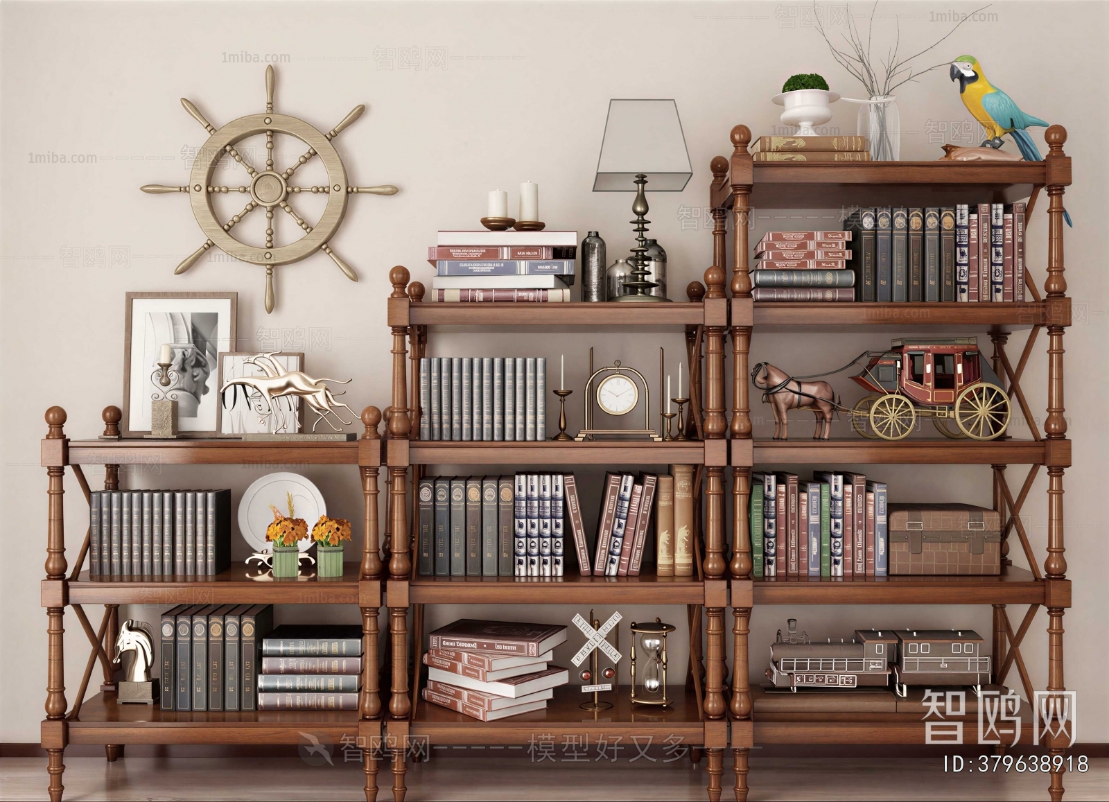 American Style Bookcase