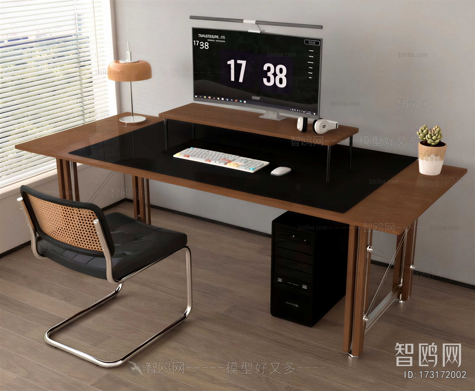 Modern Computer Desk And Chair