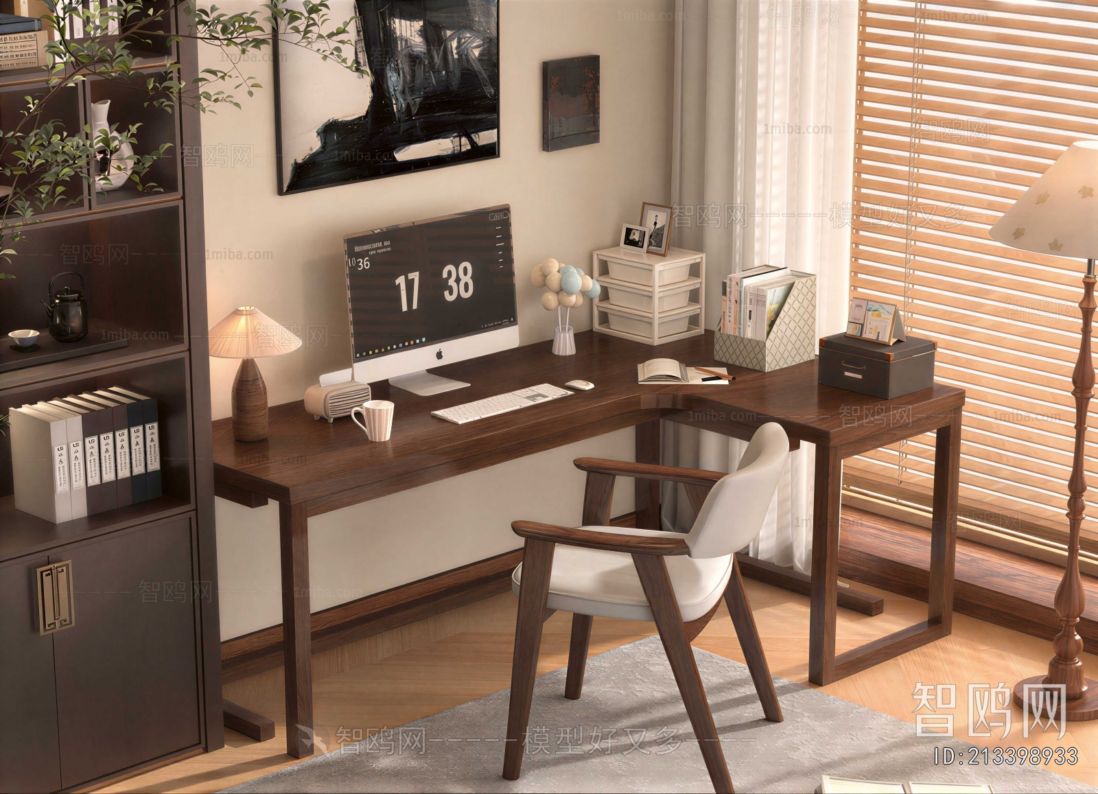 Modern Computer Desk And Chair