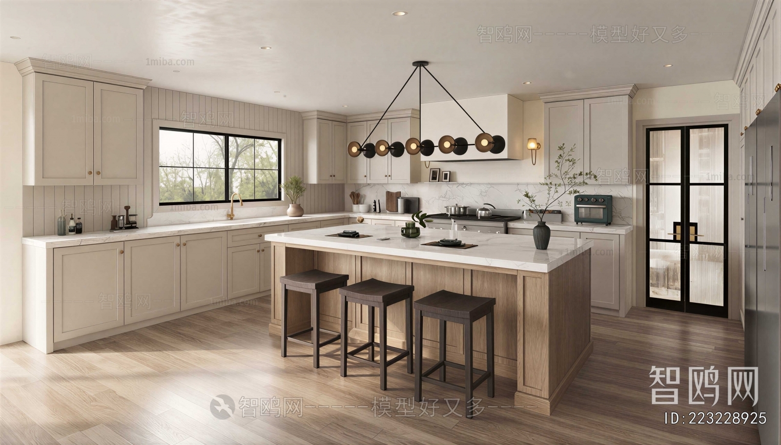 Modern Open Kitchen