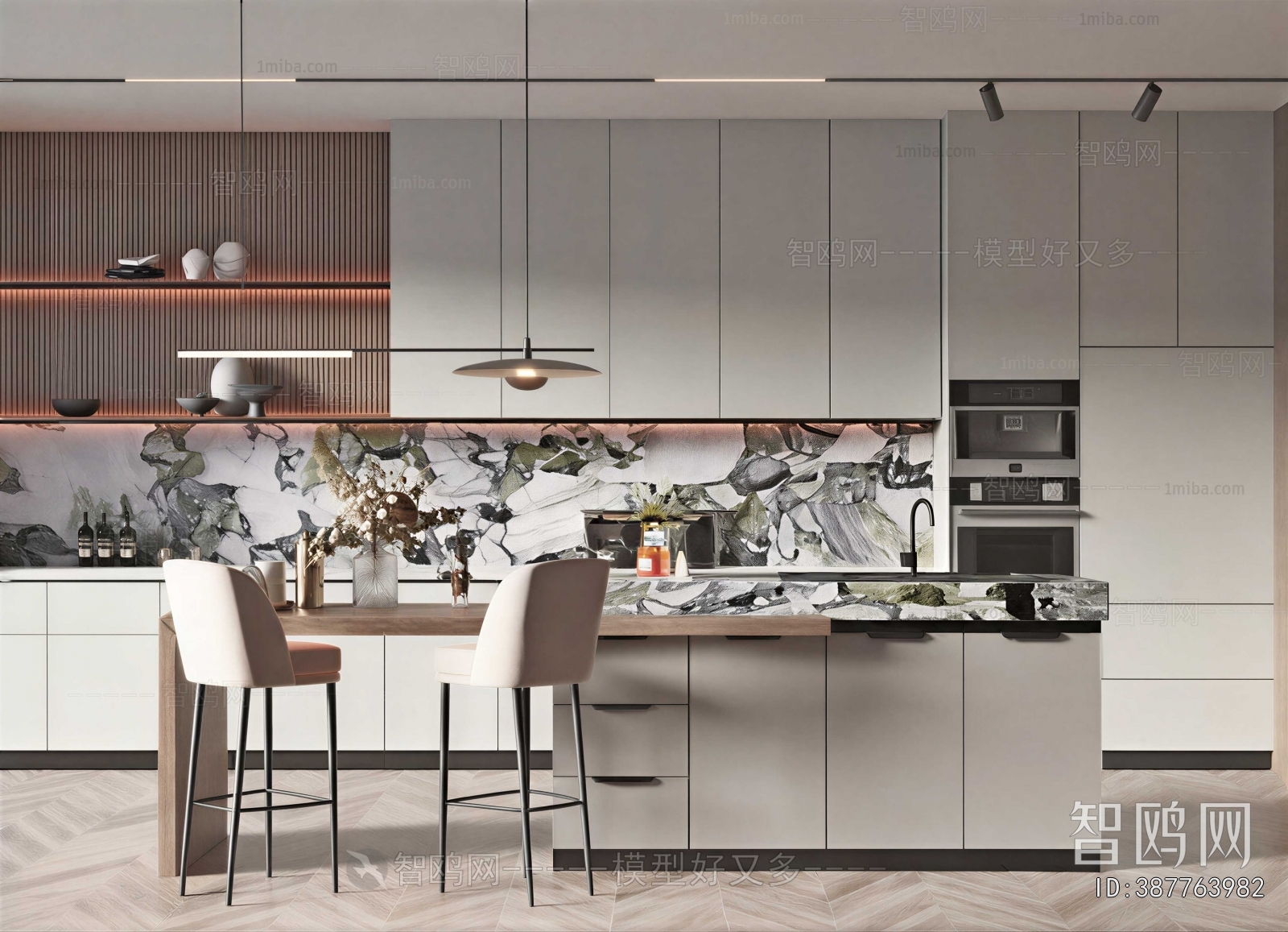 Modern Open Kitchen