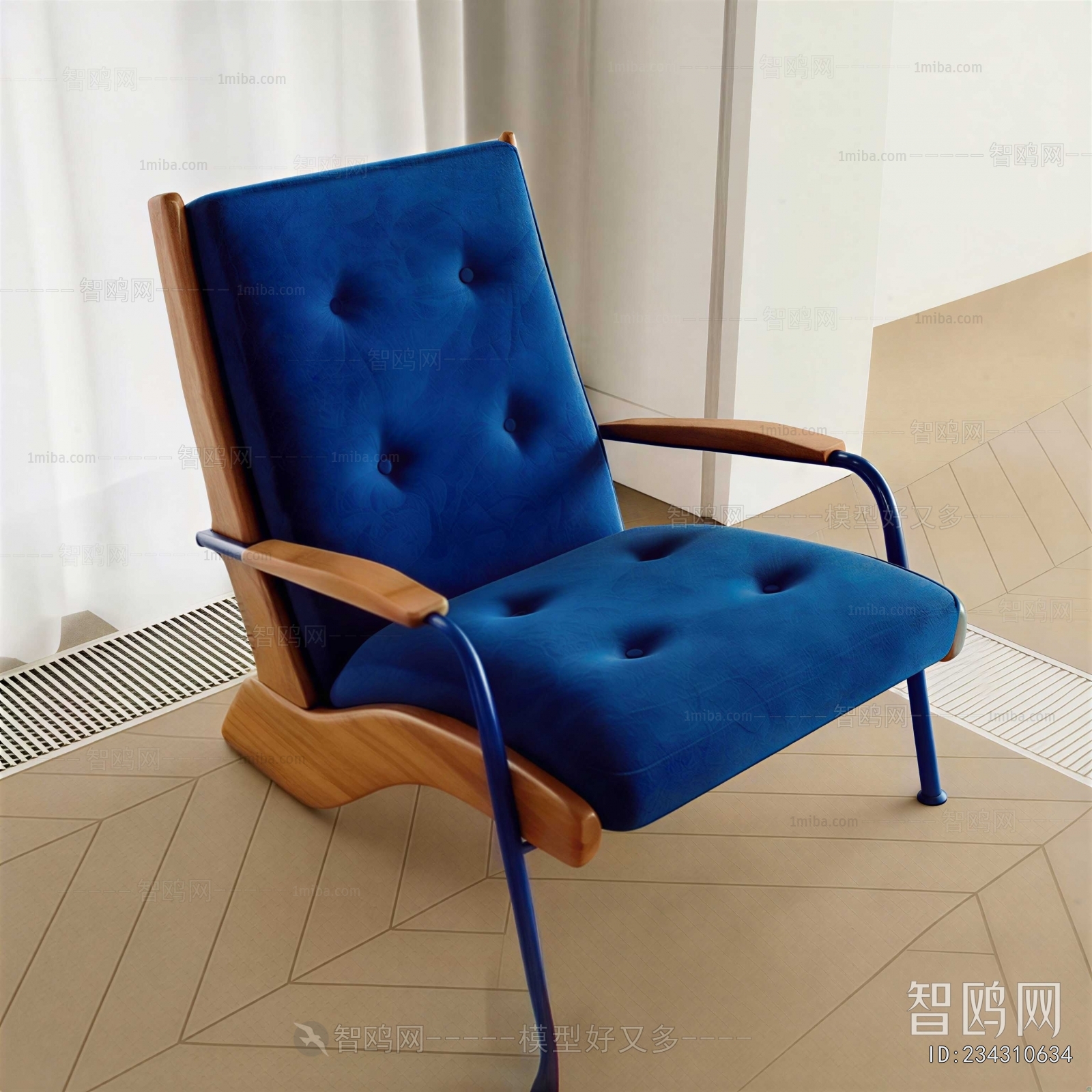 Retro Style Lounge Chair