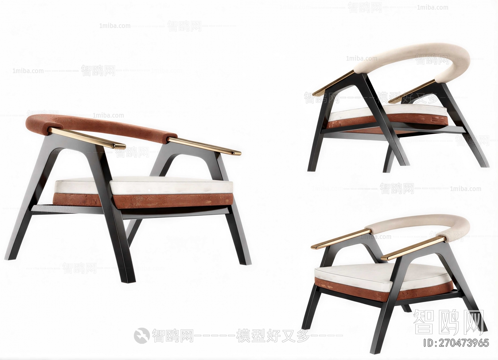 Nordic Style Lounge Chair