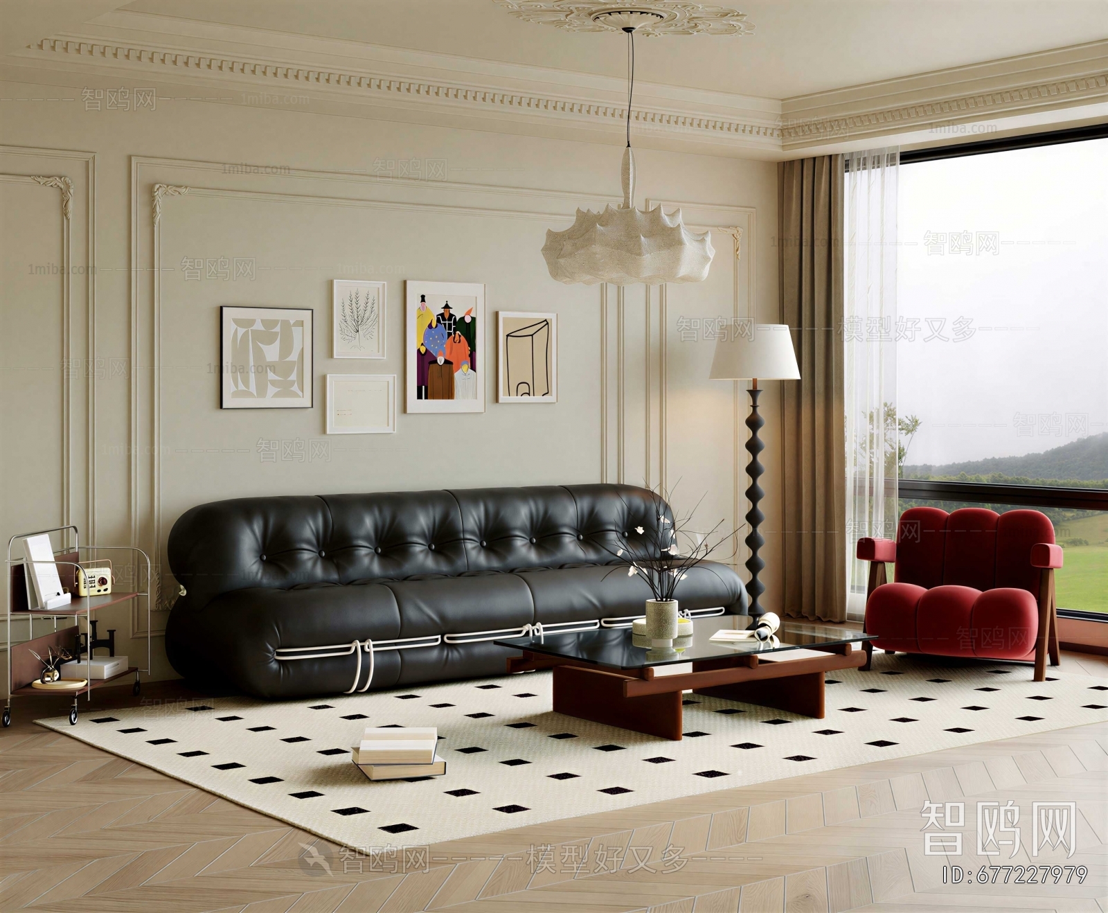 French Style A Living Room
