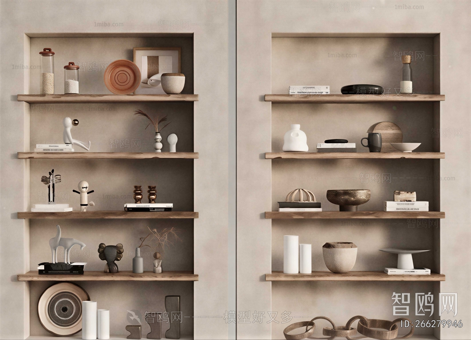 Wabi-sabi Style Decorative Set