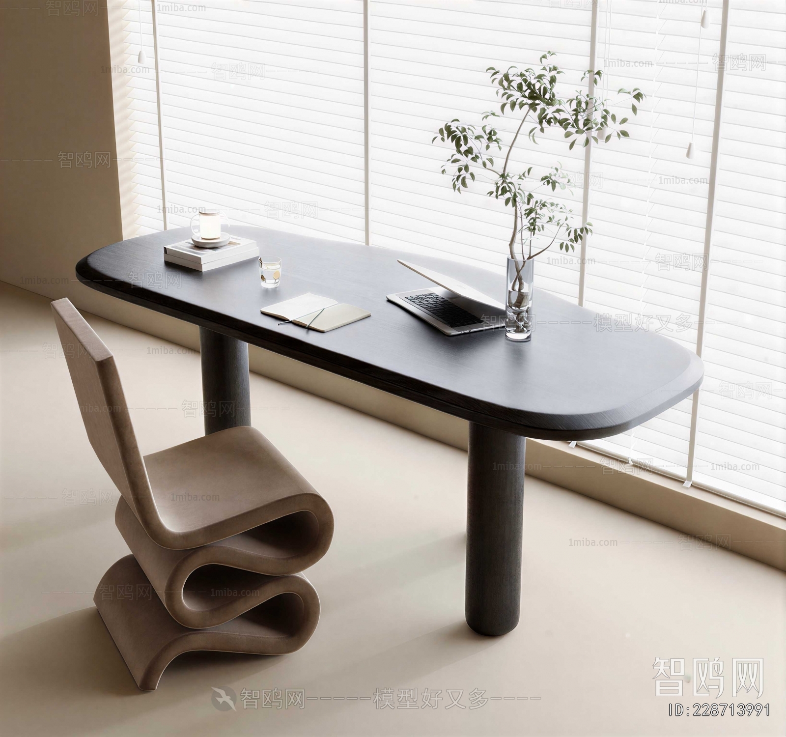Modern Computer Desk And Chair