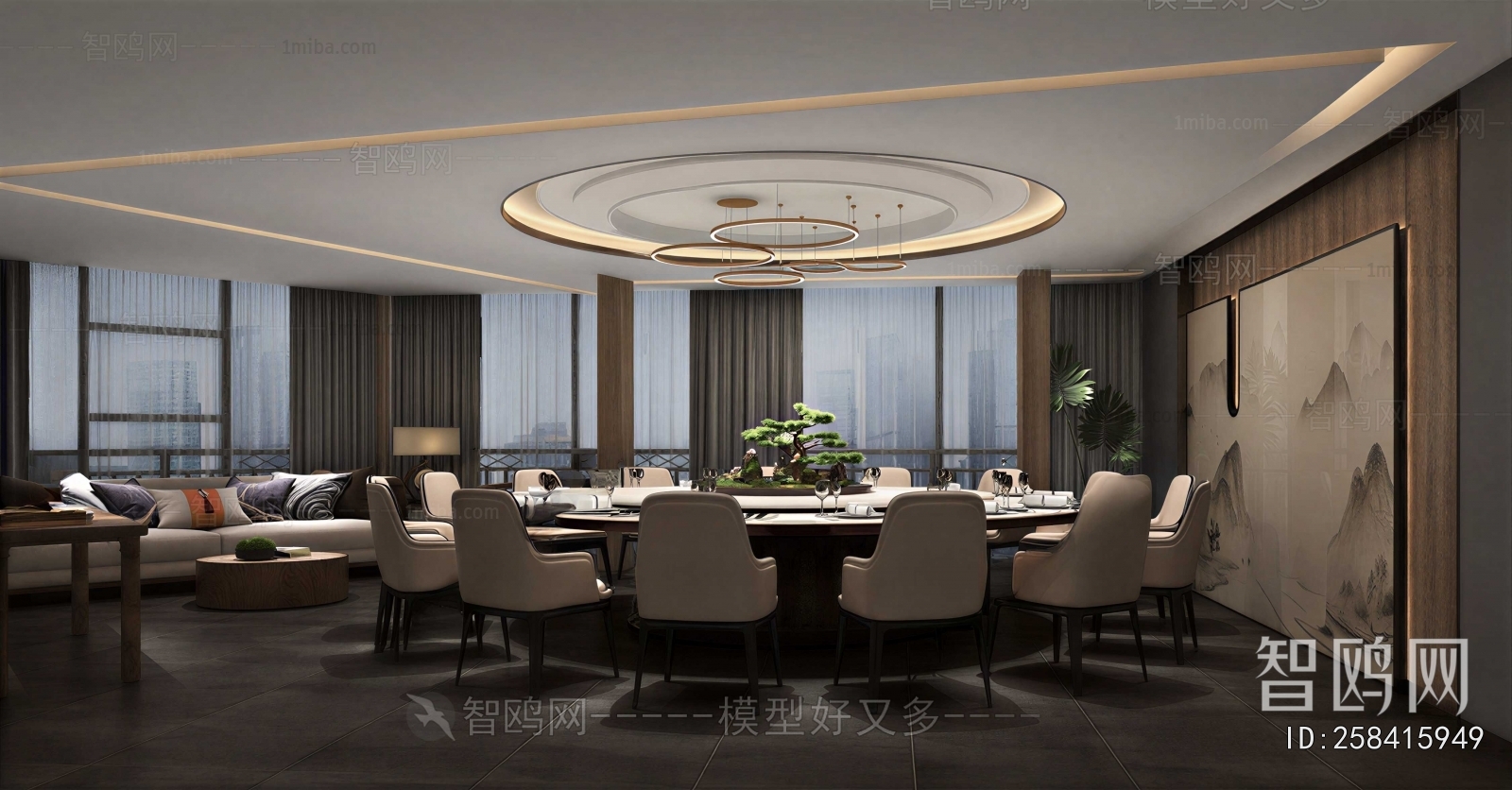 New Chinese Style Restaurant Box