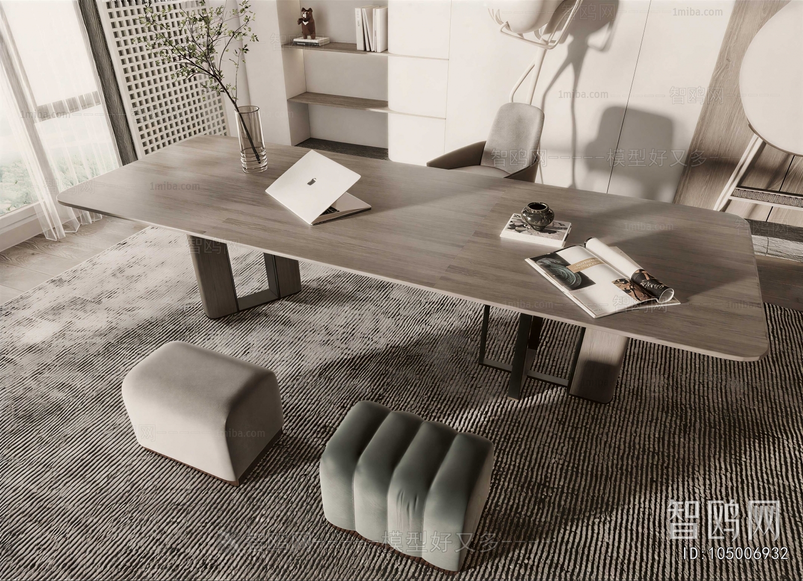 Modern Computer Desk And Chair