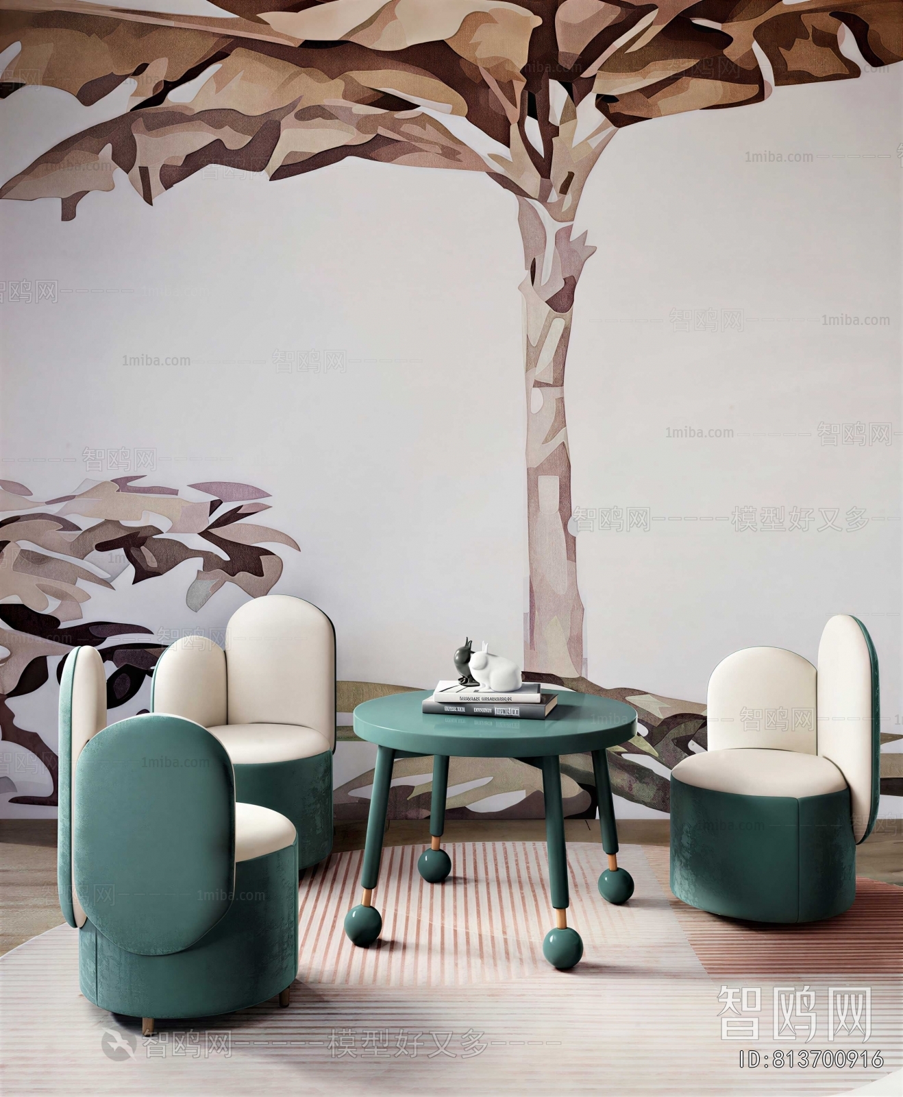 Modern Children's Table/chair