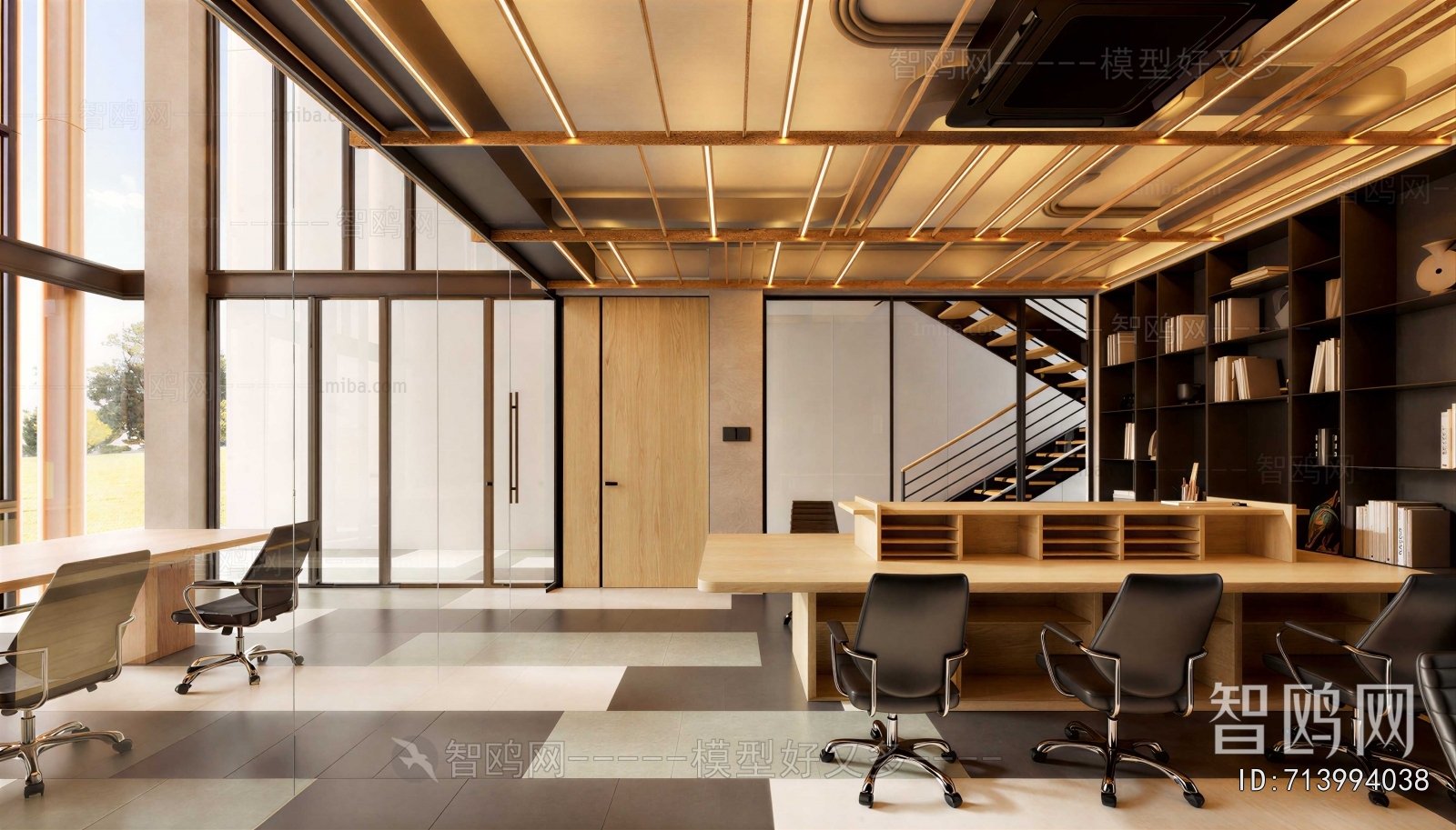 Modern Staff Area