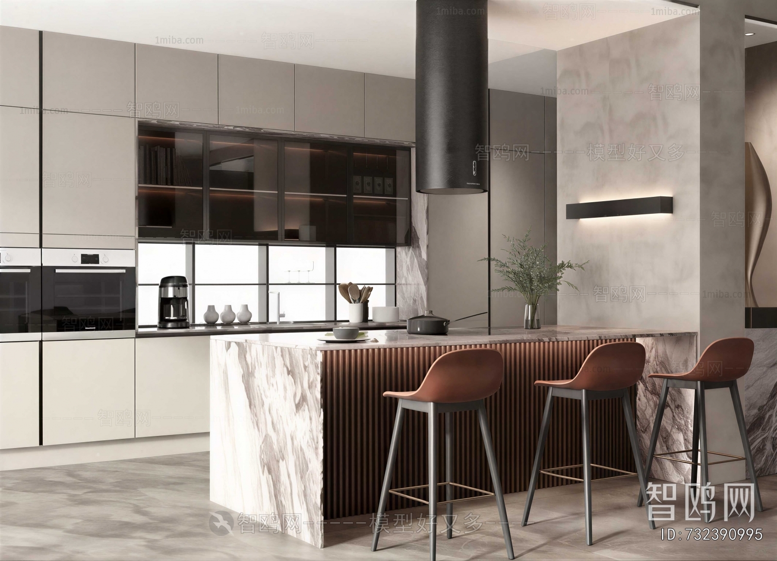 Modern Open Kitchen
