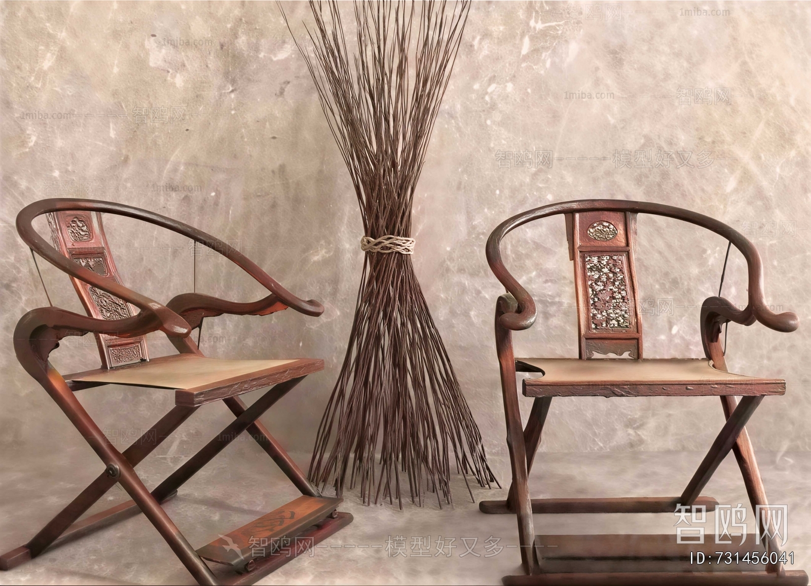 Chinese Style Lounge Chair