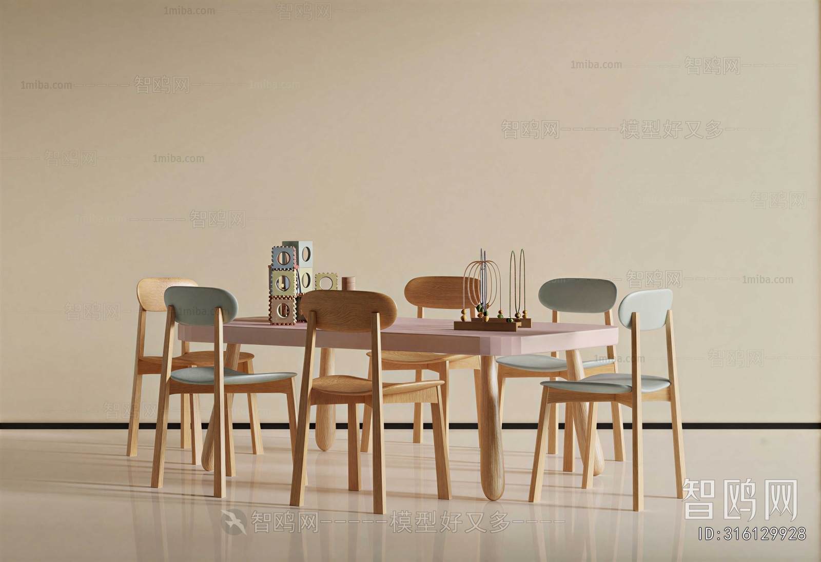 Modern Children's Table/chair