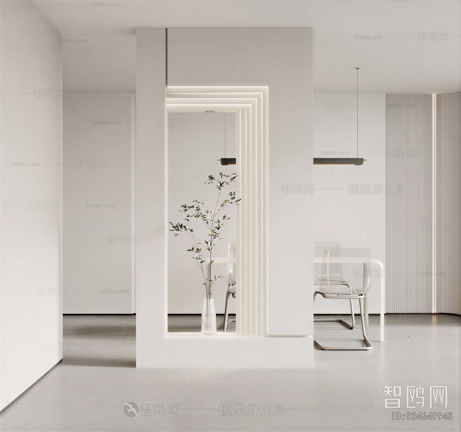 Modern Hallway