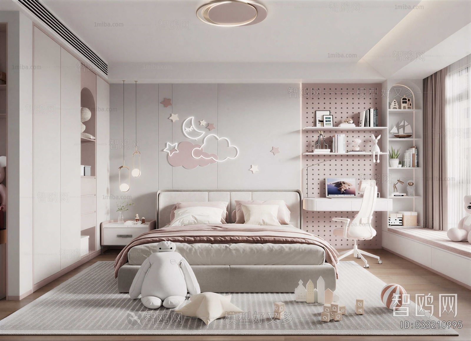 Modern Girl's Room Daughter's Room