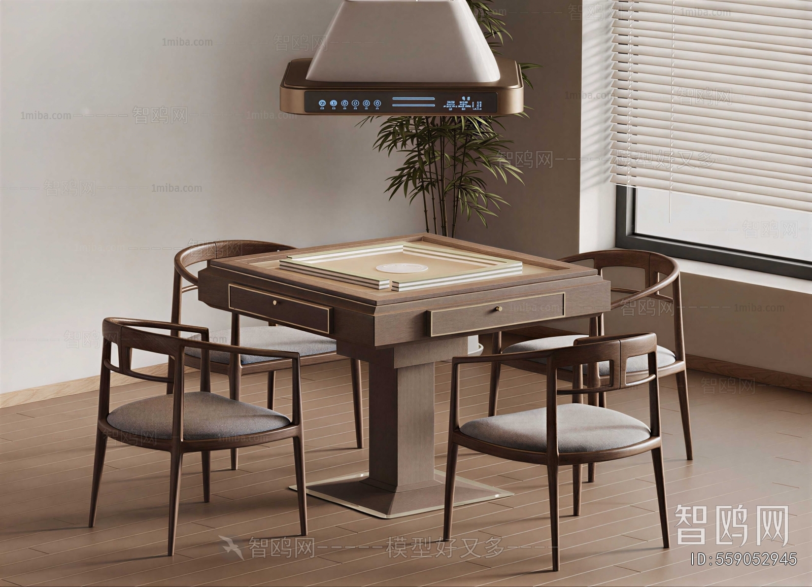 Modern Mahjong Tables And Chairs