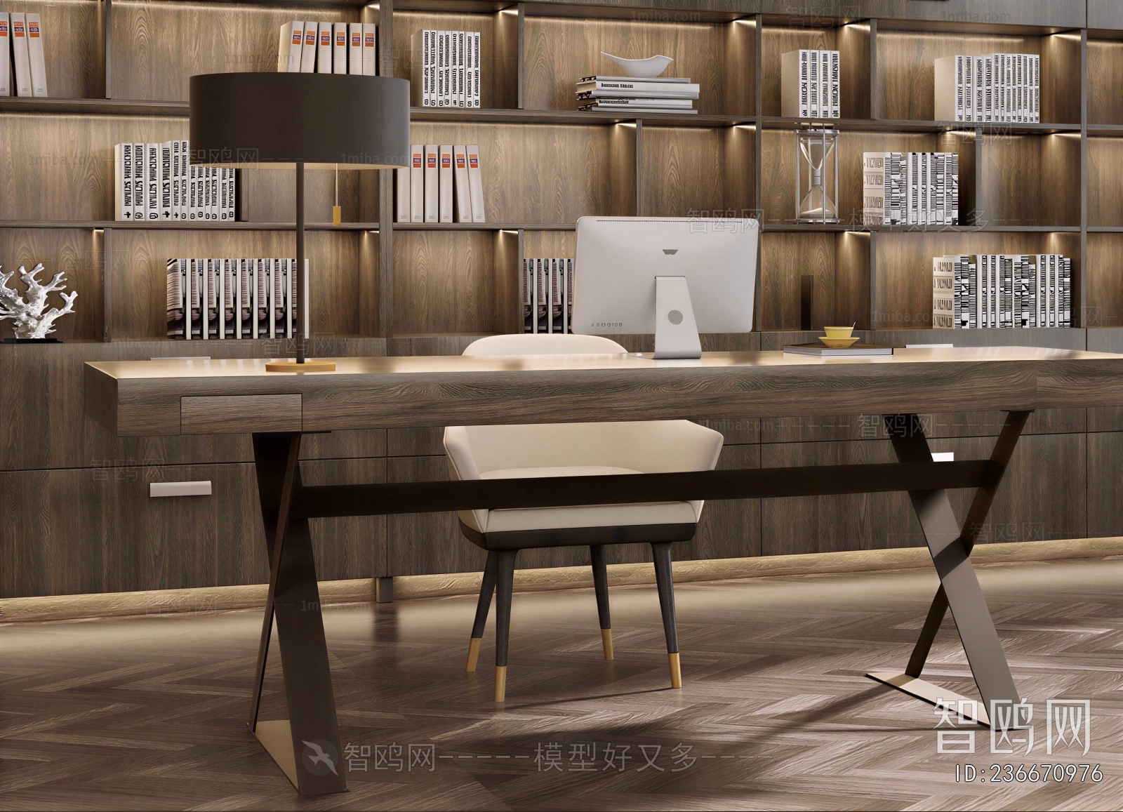Modern Computer Desk And Chair