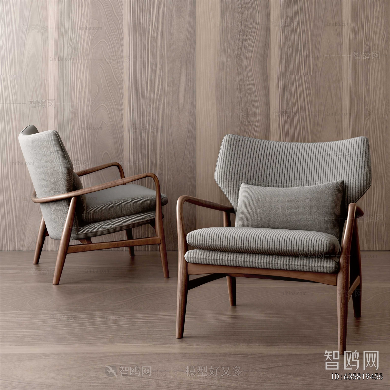 New Chinese Style Lounge Chair