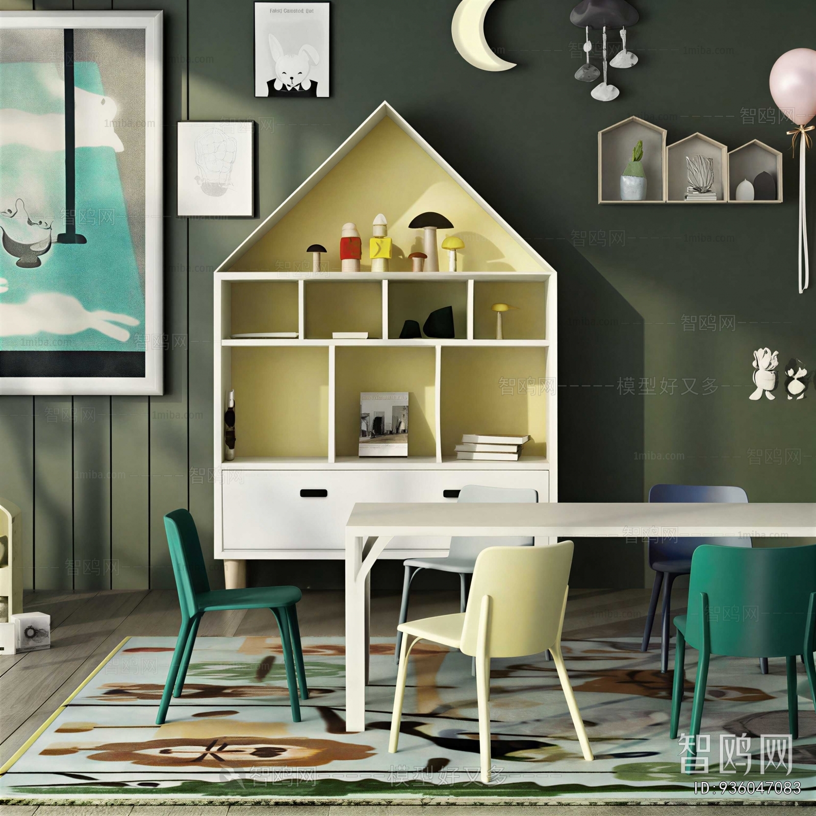 Modern Computer Desk And Chair