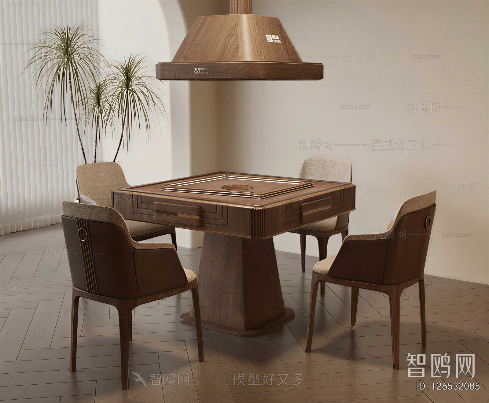 Modern Mahjong Tables And Chairs