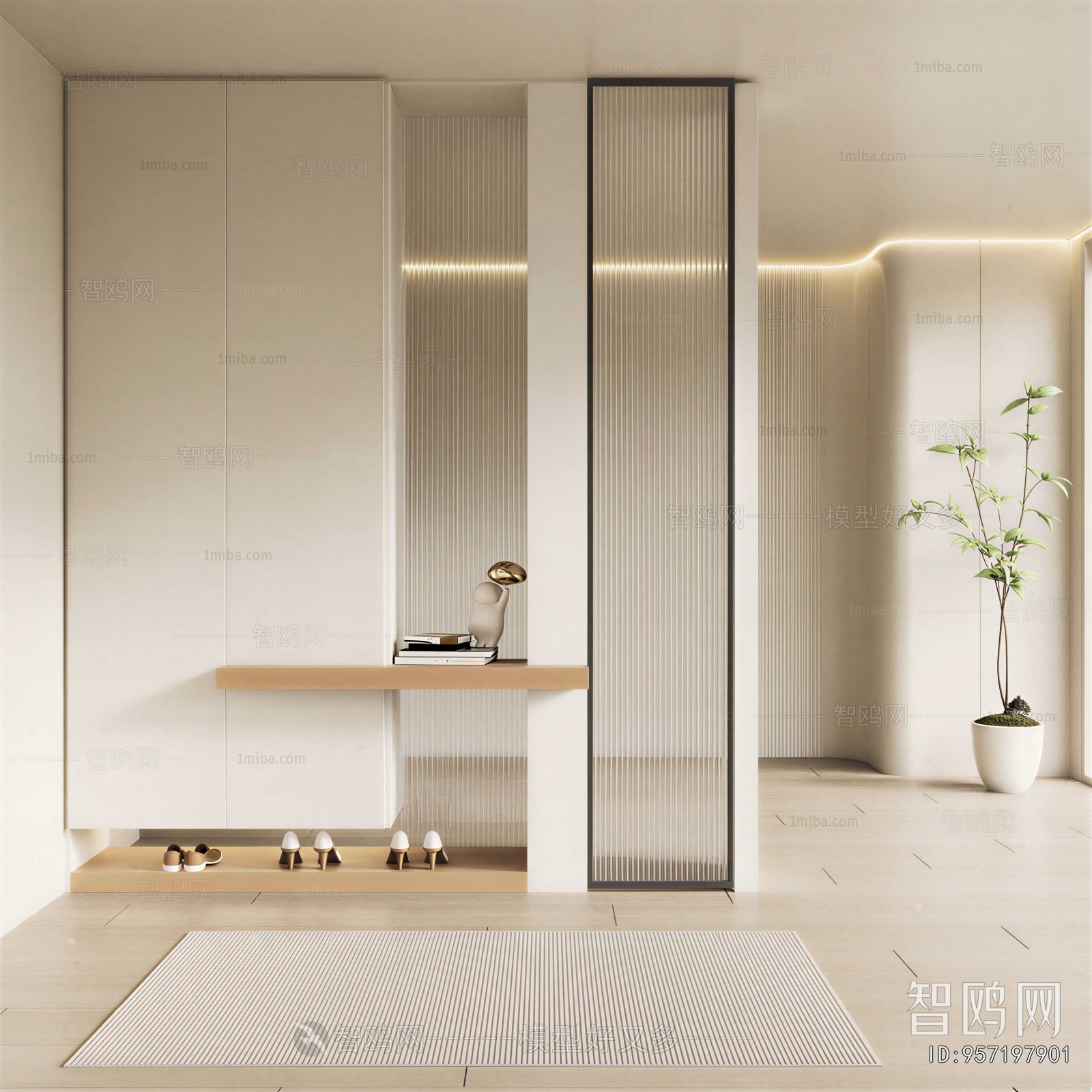 Modern Hallway