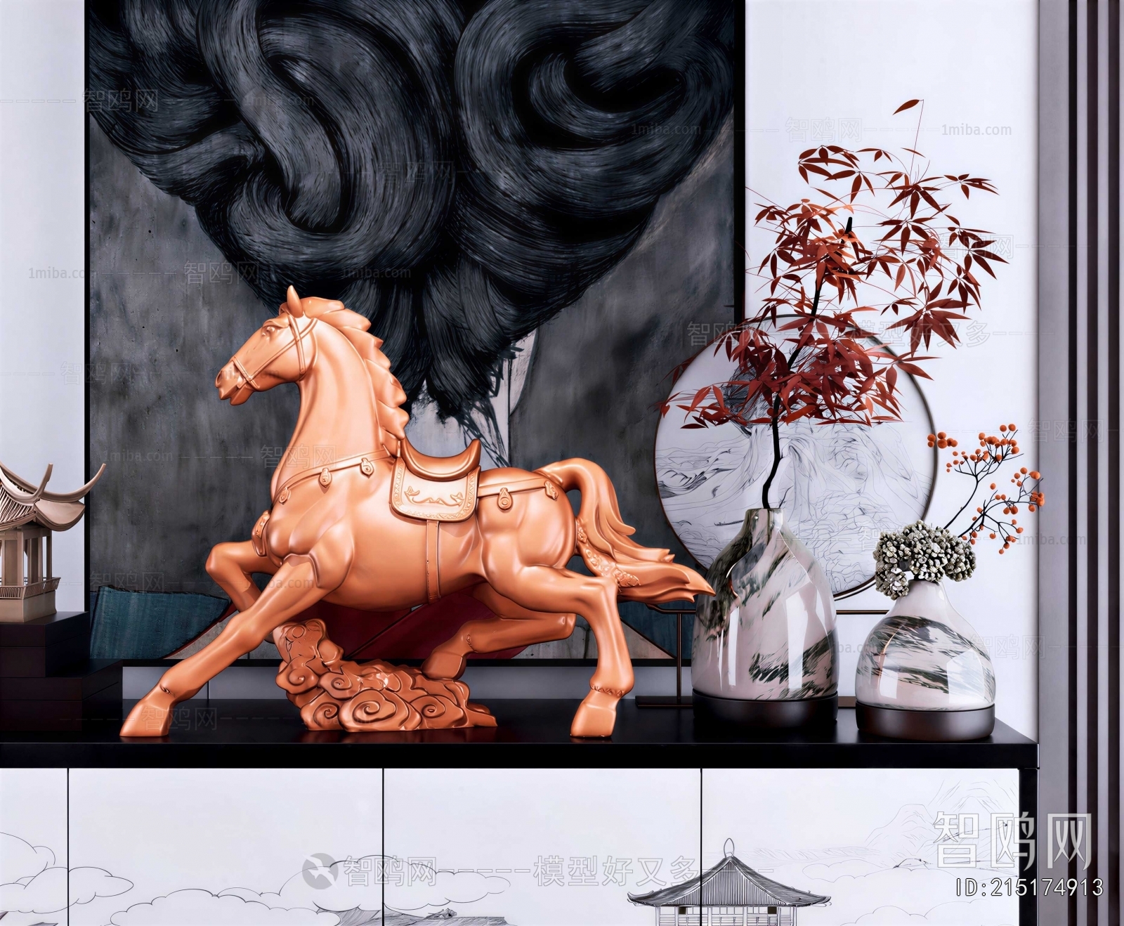 New Chinese Style Sculpture