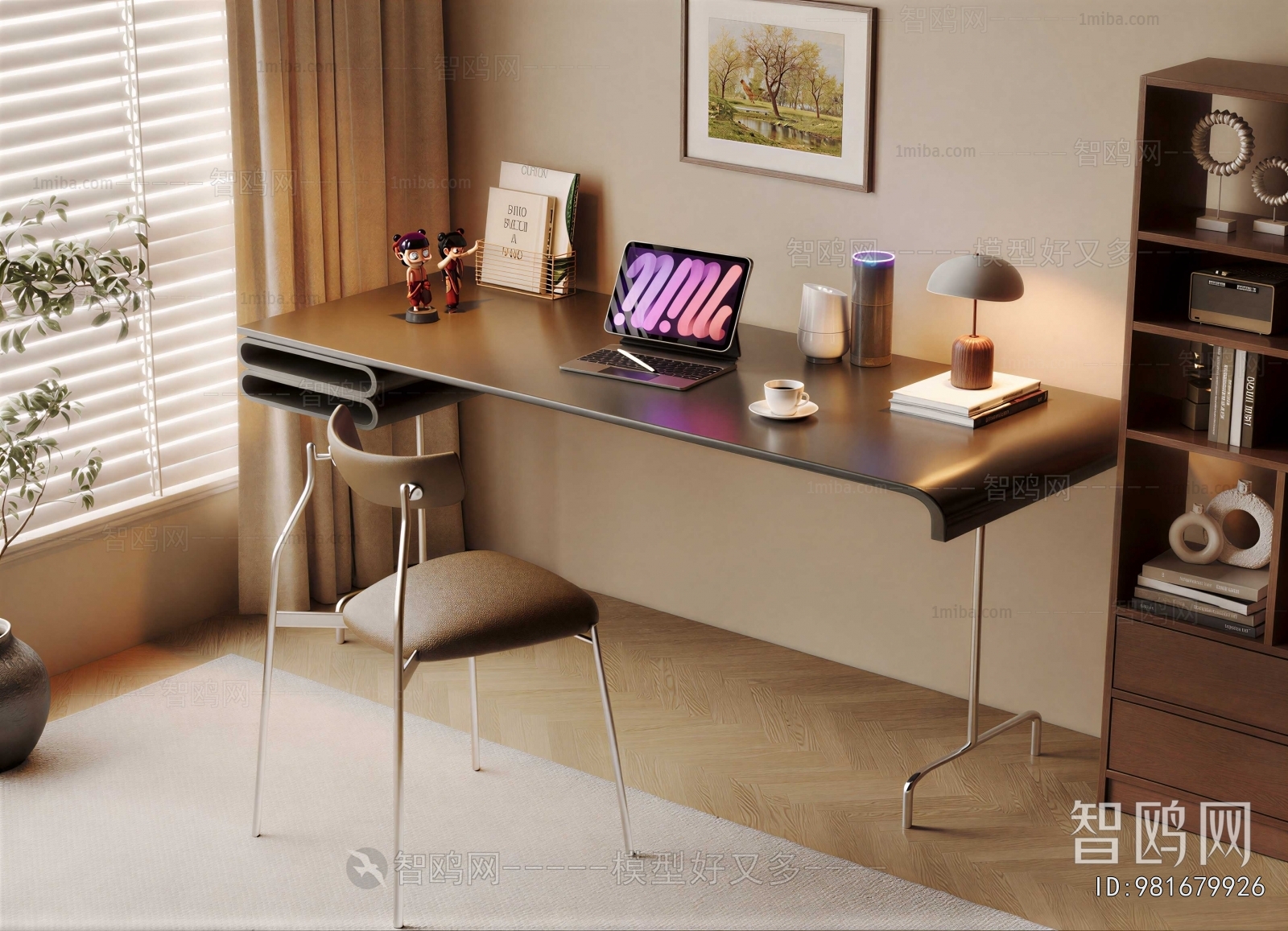 Modern Computer Desk And Chair