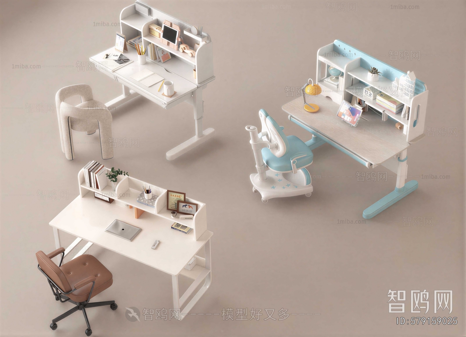 Modern Computer Desk And Chair