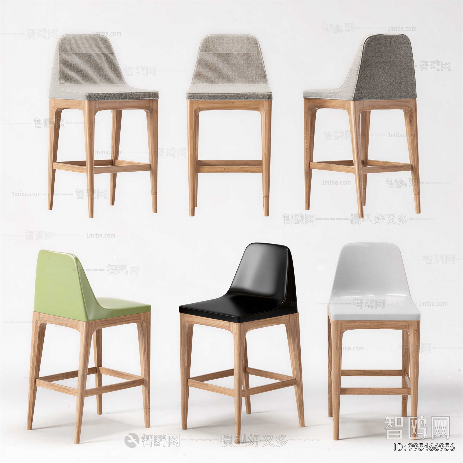 Nordic Style Bar Chair