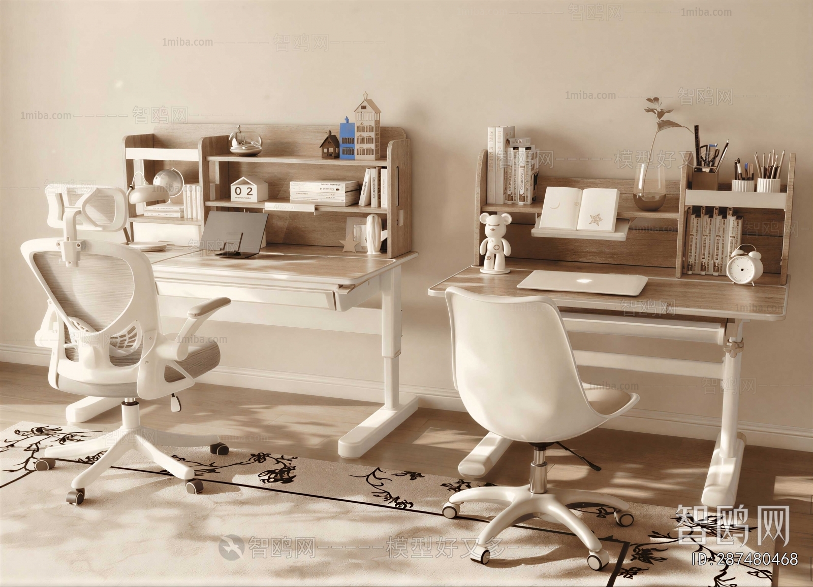 Modern Computer Desk And Chair