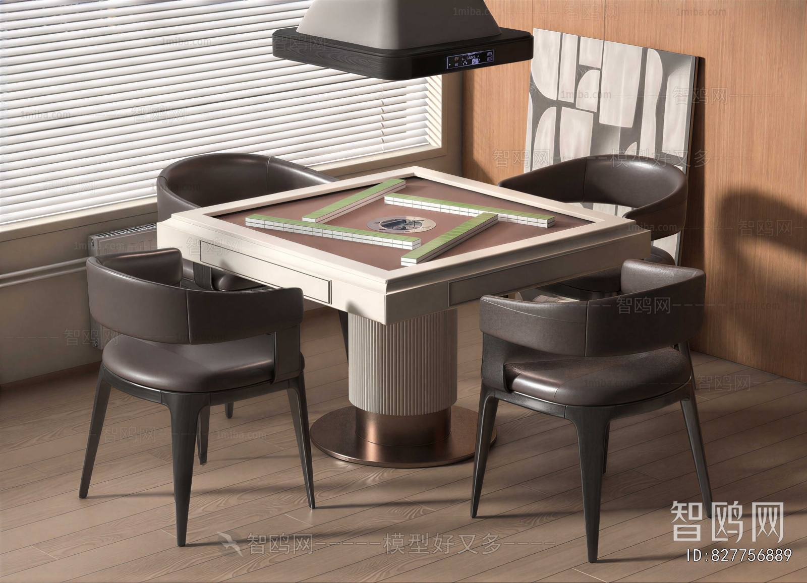Modern Mahjong Tables And Chairs
