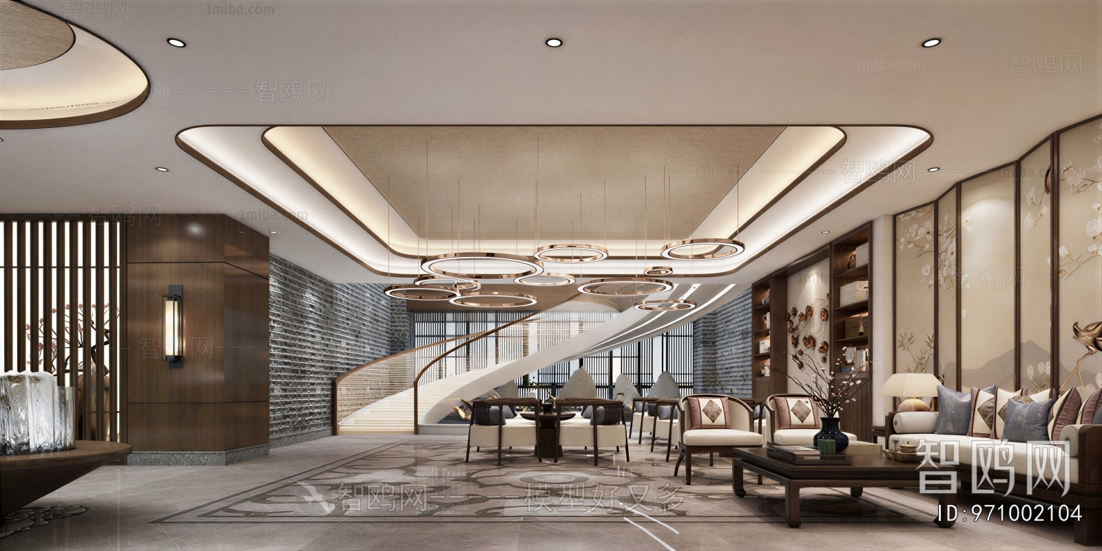 New Chinese Style Club Space