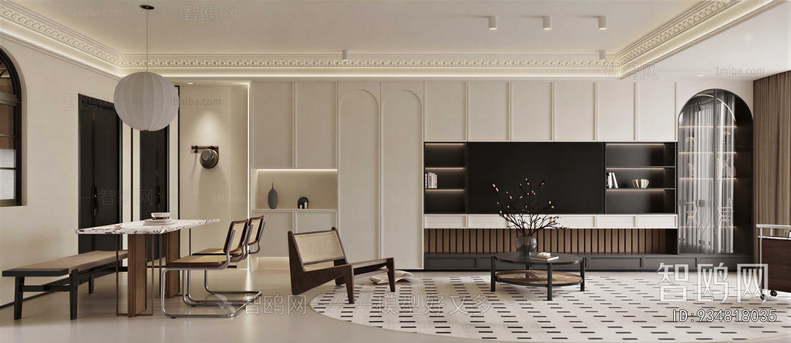 French Style A Living Room